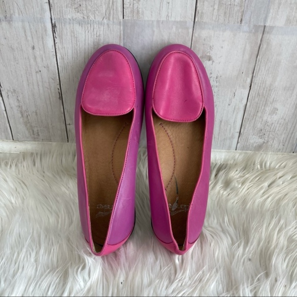 Dansko Nastascia two-toned Pink Flats size 38/ 7.5